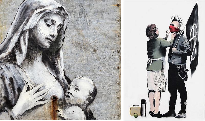 mom 1 banksy art on amazon