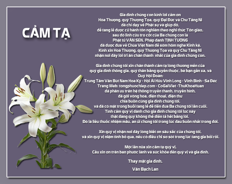 VanBachLan CamTa
