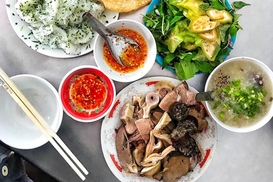 banh hoi chao long